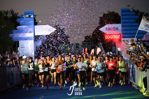 Race photo from Jabar Run 10K 2024