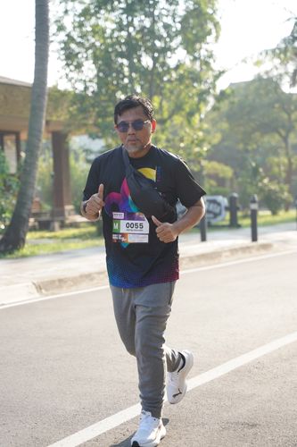 Race photo from WIPRO RUN 2025 - Vitalis Unza 20th Anniversary