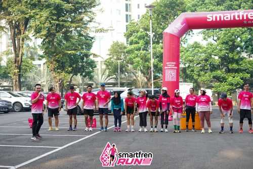 Race photo from Shakeout Run - Smartfren Run