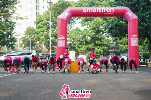 Race photo from Shakeout Run - Smartfren Run