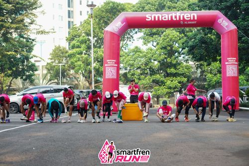 Race photo from Shakeout Run - Smartfren Run