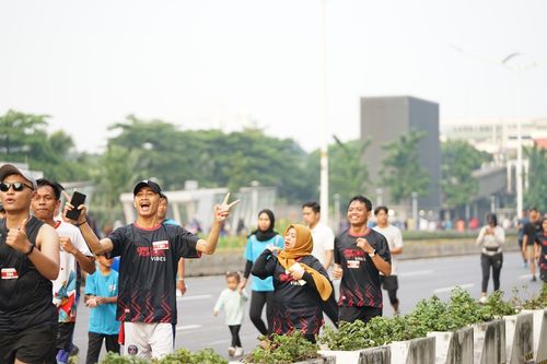 Race photo from One Run 10K Vibes 2024
