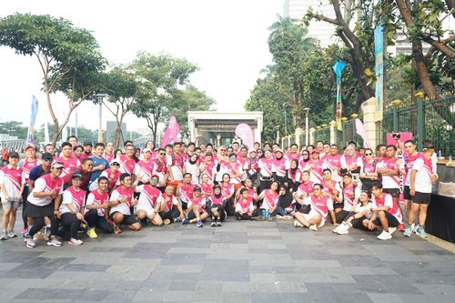 Race photo from Smartfren Run 2024 Vibes