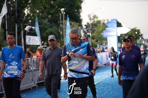 Race photo from Jabar Run 10K 2024