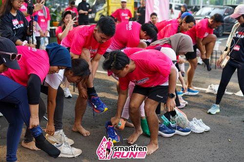 Race photo from Shakeout Run - Smartfren Run