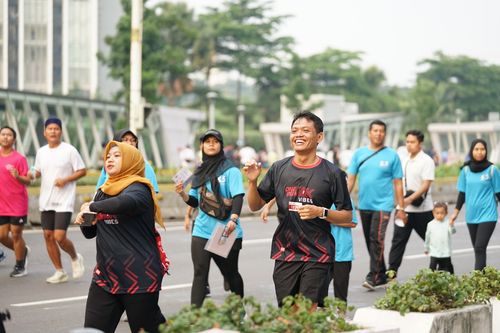 Race photo from One Run 10K Vibes 2024