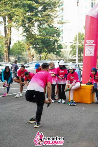 Race photo from Shakeout Run - Smartfren Run