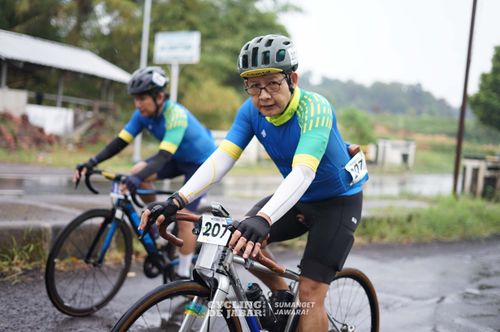 Race photo from Cycling de Jabar 2024
