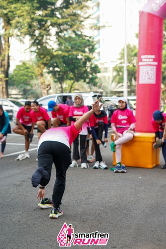 Race photo from Shakeout Run - Smartfren Run