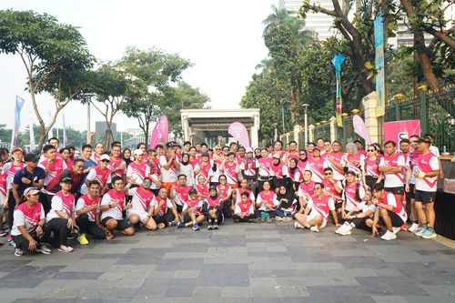 Race photo from Smartfren Run 2024 Vibes