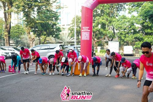 Race photo from Shakeout Run - Smartfren Run