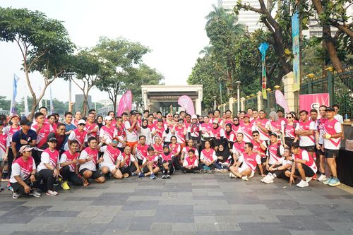 Race photo from Smartfren Run 2024 Vibes