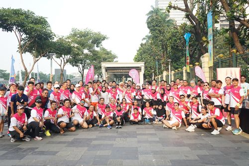 Race photo from Smartfren Run 2024 Vibes