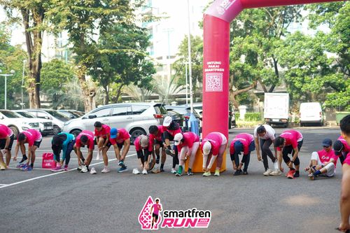 Race photo from Shakeout Run - Smartfren Run
