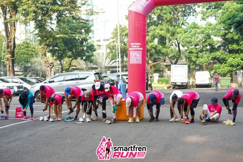 Race photo from Shakeout Run - Smartfren Run