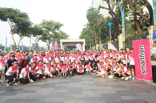 Race photo from Smartfren Run 2024 Vibes