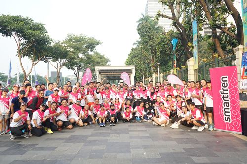 Race photo from Smartfren Run 2024 Vibes