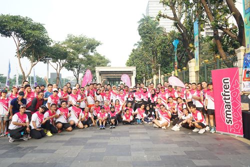 Race photo from Smartfren Run 2024 Vibes