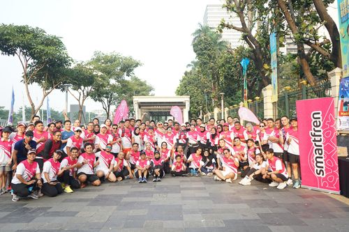Race photo from Smartfren Run 2024 Vibes