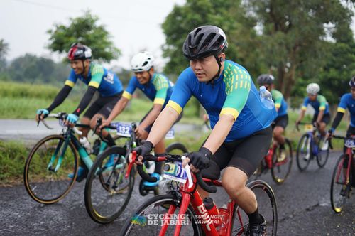 Race photo from Cycling de Jabar 2024