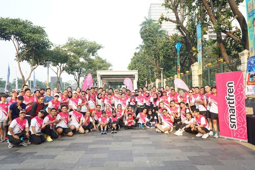 Race photo from Smartfren Run 2024 Vibes