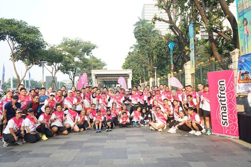 Race photo from Smartfren Run 2024 Vibes