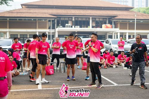 Race photo from Shakeout Run - Smartfren Run