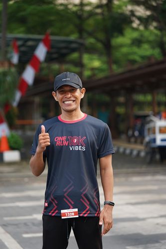 Race photo from One Run 10K Vibes 2024