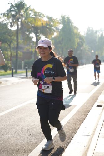 Race photo from WIPRO RUN 2025 - Vitalis Unza 20th Anniversary