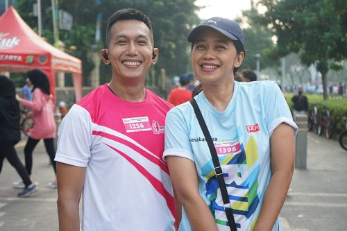 Race photo from Smartfren Run 2024 Vibes