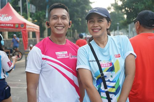 Race photo from Smartfren Run 2024 Vibes