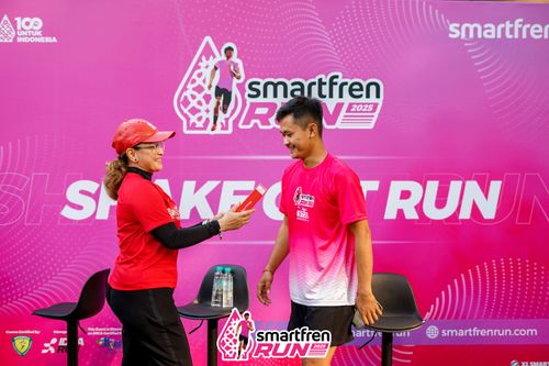 Race photo from Shakeout Run - Smartfren Run