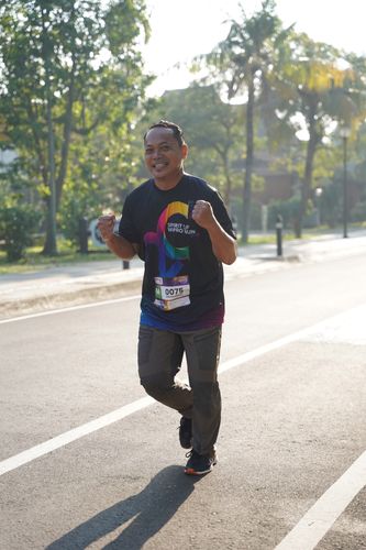Race photo from WIPRO RUN 2025 - Vitalis Unza 20th Anniversary