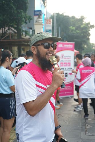 Race photo from Smartfren Run 2024 Vibes