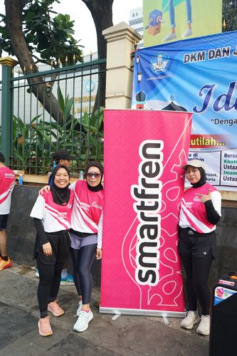 Race photo from Smartfren Run 2024 Vibes