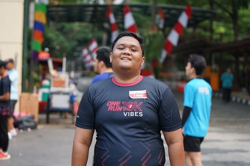 Race photo from One Run 10K Vibes 2024
