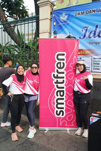 Race photo from Smartfren Run 2024 Vibes