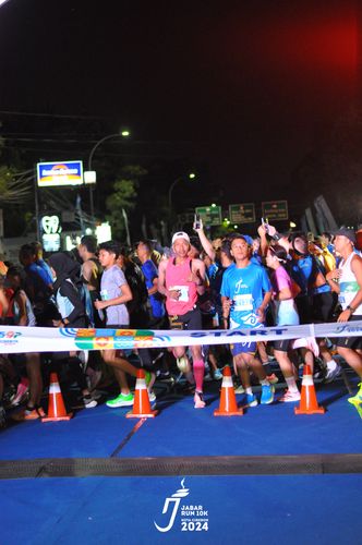 Race photo from Jabar Run 10K 2024