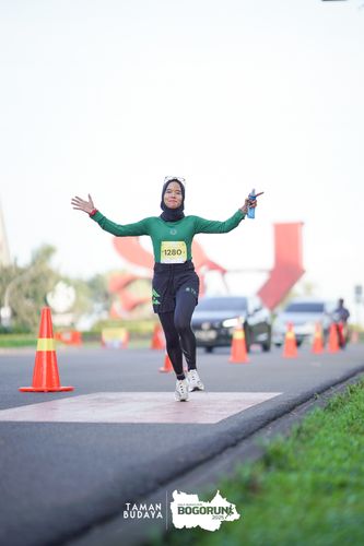 Race photo from Taman Budaya x BOGORUN 2025