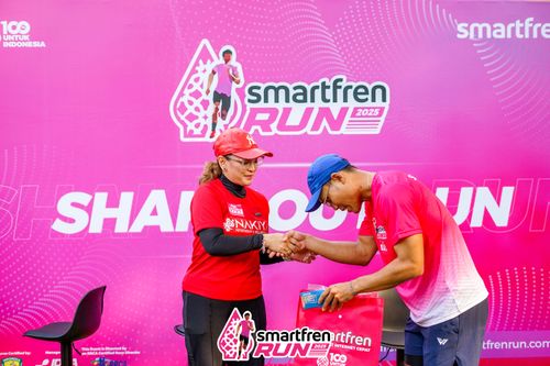 Race photo from Shakeout Run - Smartfren Run