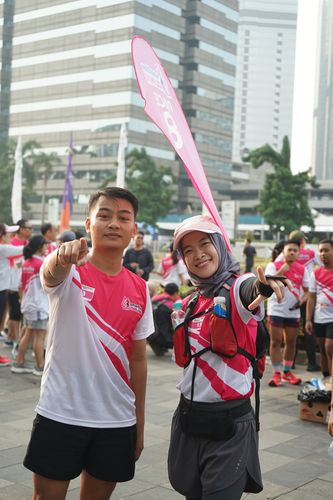 Race photo from Smartfren Run 2024 Vibes