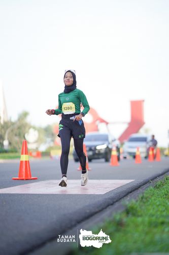 Race photo from Taman Budaya x BOGORUN 2025