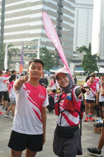 Race photo from Smartfren Run 2024 Vibes