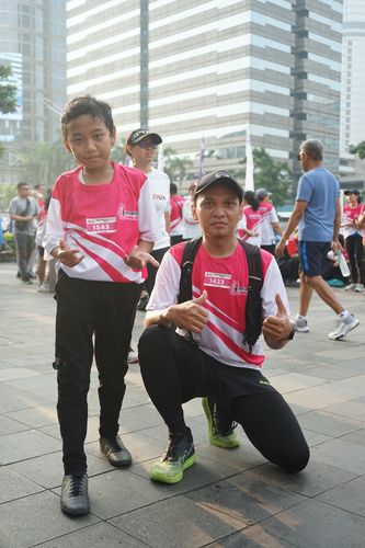 Race photo from Smartfren Run 2024 Vibes