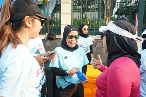 Race photo from Smartfren Run 2024 Vibes