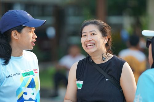 Race photo from Lari Bareng Yuk!