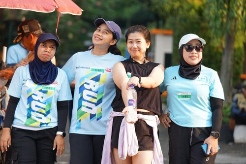 Race photo from Lari Bareng Yuk!