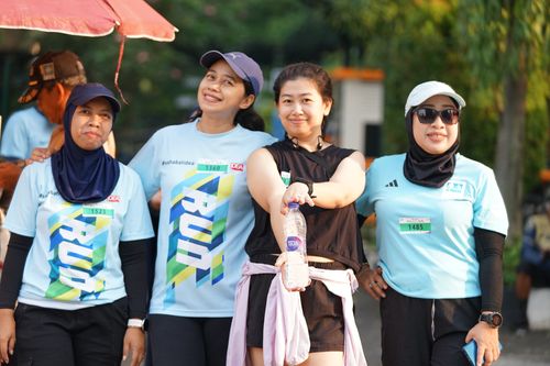 Race photo from Lari Bareng Yuk!