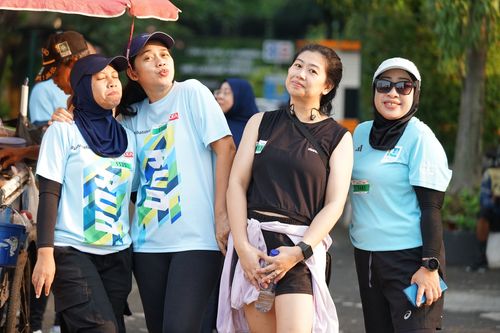 Race photo from Lari Bareng Yuk!