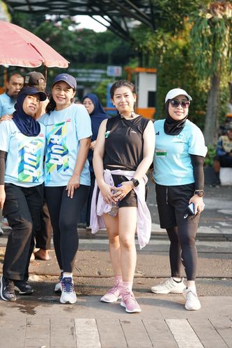 Race photo from Lari Bareng Yuk!